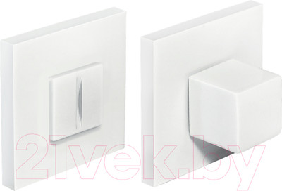 Фиксатор дверной защелки Morelli MH-WС-S6 W (белый)