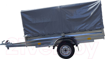 Прицеп для автомобиля Avtos A25P1B (2500x1500x300, R13, ресс. AL-KO, тент 1200мм Аэро)