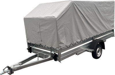 Прицеп для автомобиля Avtos A35P1B (3500x1500x300, R13, ресс. AL-KO, тент 1200мм Аэро)