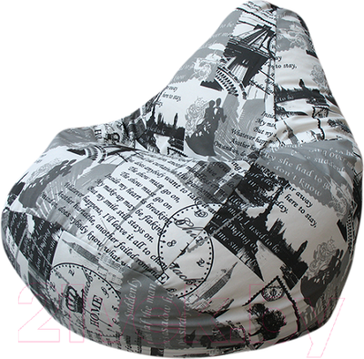 Бескаркасное кресло Flagman Груша Мега XXXL Г3.7-03 (Queen)