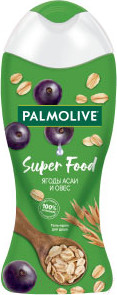 Гель для душа Palmolive Super Food Ягоды Асаи и Овес (250мл)