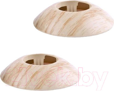 Розетта напольная Grace D16 Дуб беленый (2шт)