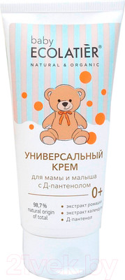 Крем детский Ecolatier Baby универсальный для мамы и малыша с Д-пантенолом 0+ (100мл)