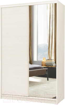 Шкаф-купе Рэйгрупп B 160 BBB Bromo РГ-10.02 (дуб бордо лайт/белый матовый)