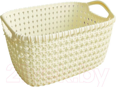 Корзина Эльфпласт Paola EP466 (19л, слоновая кость)