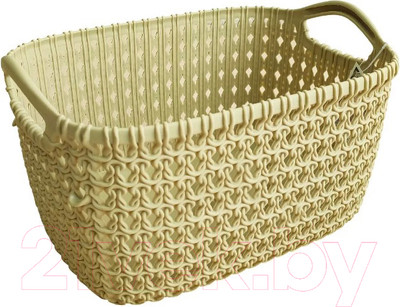 Корзина Эльфпласт Paola EP466 (19л, бежевый)