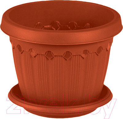Вазон Эльфпласт Флавия EP542 (терракотовый)