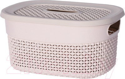 Корзина Эльфпласт Ariana EP560 (серо-коричневый)