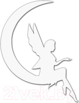 Декор настенный Arthata Фея 40x30-V / 010-1 (белый)