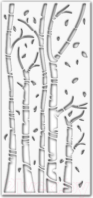 Декор настенный Arthata Березки 25x50-V / 111-1 (черный)