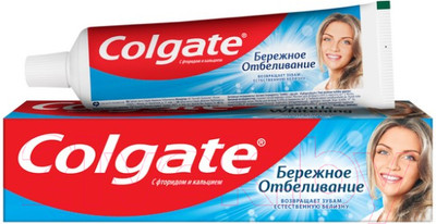 Зубная паста Colgate Бережное отбеливание (100мл)