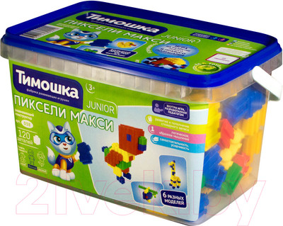 Конструктор Тимошка Пиксели макси / 38 (120эл)