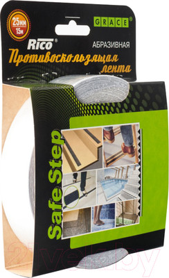 Скотч противоскользящий Grace Средней зернистости (25ммx15м)
