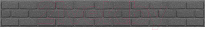 Бордюр садовый Multy Home Bricks EU5000164 (серый)