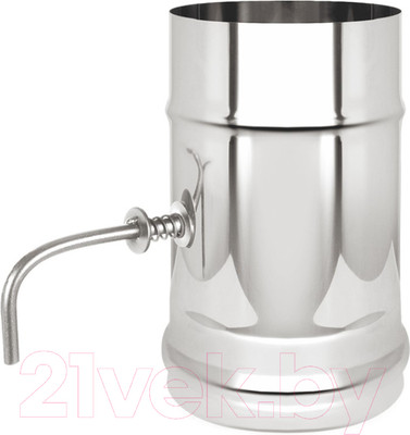 Шибер для труб Везувий 0.8мм д.200 (поворотный)