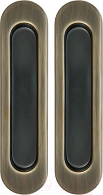 Ручка дверная VELA M-1036 Kupe-Round AB (овальная)