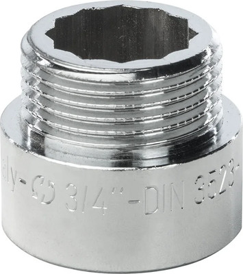 Удлинитель-переходник для фитинга General Fittings 3/4"х15 2600D8B051500A (хром)