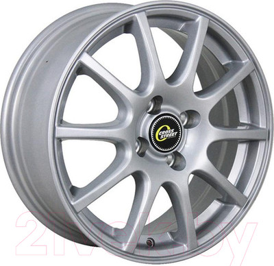 Литой диск Cross Street CR-16 15x6" 4x108мм DIA 63.4мм ET 47мм S