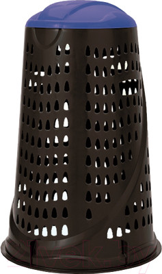 Контейнер для мусора Vario 110л (черный/синий)