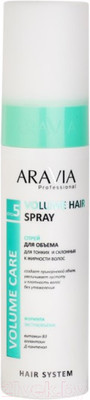 Спрей для волос Aravia Professional Volume Hair Spray склонных к жирности волос (250мл)