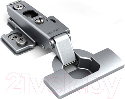 Петля мебельная Samet Star Track Push Open / 10180052 (полунакладная без пружины)