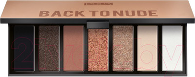 Палетка теней для век Pupa Makeup Stories Compact 7 Multi-Finish Eyeshadows Palette тон 001