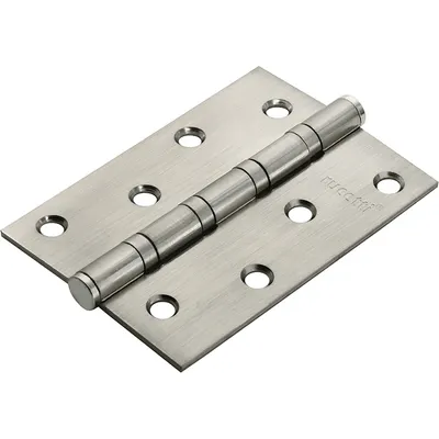 Петля дверная Rucetti RS 100x70x2.5-4BB SN (белый никель)