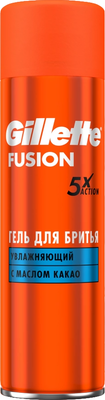 Гель для бритья Gillette Fusion Hydrating увлажняющий (200мл)
