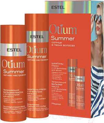 Набор косметики для волос Estel Otium Summer Шампунь 250мл+Бальзам 200мл