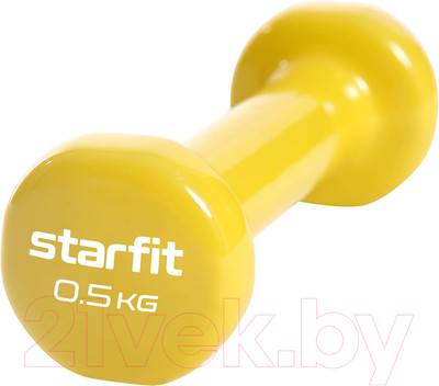 Гантель Starfit DB-101 (0.5кг, желтый)