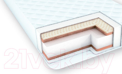 Матрас в кроватку Amarobaby Ortho Massage / AMARO-331260-OM