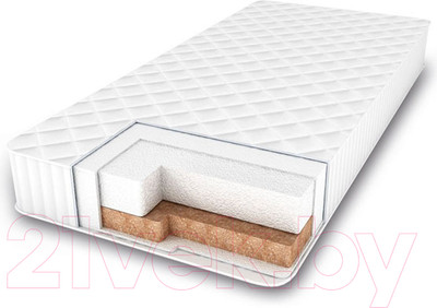 Матрас в кроватку Amarobaby Ecco Sleep 59x119х12