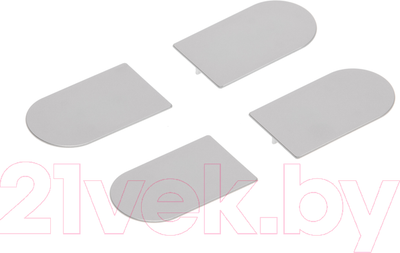 Комплект накладок на скрытые петли AGB Eclipse 3.0 (серый)