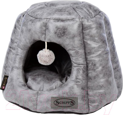 Домик для животных Scruffs Knightsbridge Cat Igloo / 661501 (серый)