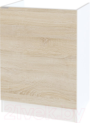 Шкаф под мойку Сокол-Мебель ТК-06м (белый/дуб сонома)