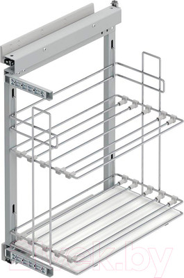 Корзина выдвижная Starax S-2891-C (левое крепление, хром)