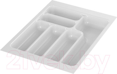 Органайзер для столовых приборов Starax S-2284-W (белый)