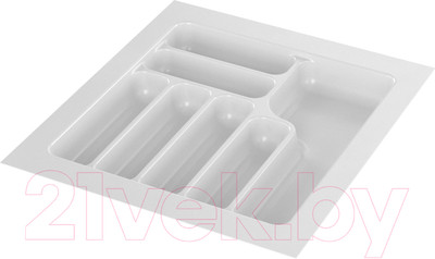 Органайзер для столовых приборов Starax S-2285-W (белый)