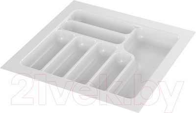 Органайзер для столовых приборов Starax S-2286-W (белый)