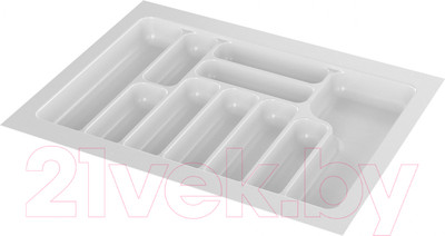 Органайзер для столовых приборов Starax S-2288-W (белый)