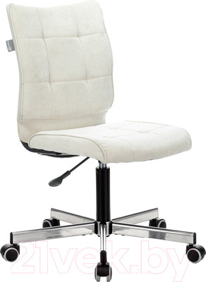 Кресло офисное Бюрократ CH-330M (молочный Velvet 20)