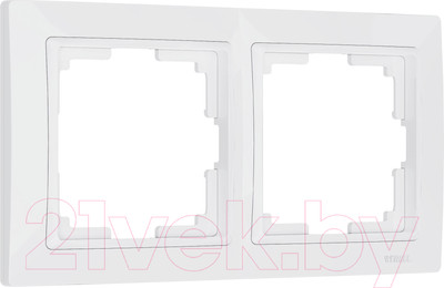 Рамка для выключателей и розеток Werkel W0022001 / a051305 (белый/basic)