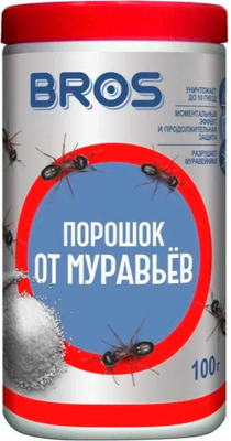 Порошок от насекомых Bros Против муравьев (100г)