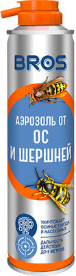 Аэрозоль от насекомых Bros От ос и шершней (300мл)