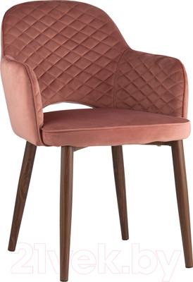 Стул Stool Group Венера диамант MC16-2YS KD HLR-44 (велюр пыльно-розовый)