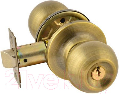 Ручка дверная Нора-М ЗШ-01 (старая бронза)