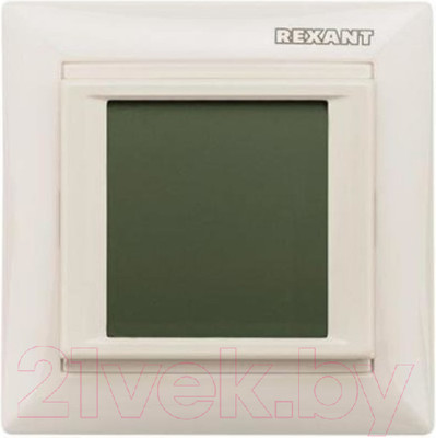 Терморегулятор для теплого пола Rexant RX-421H/ 51-0587 (бежевый)