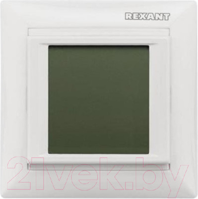 Терморегулятор для теплого пола Rexant RX-421H/ 51-0586 (белый)
