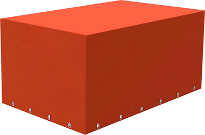 Тент для прицепа Экспедиция 200-900 (оранжевый)