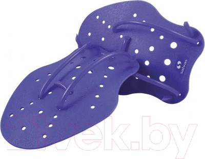 Лопатки для плавания Salvas FA045 (L, синий)